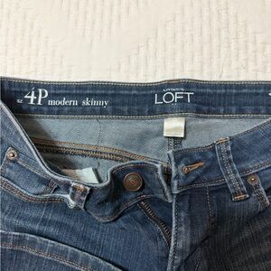LOFT Women's Denim Skinny Jeans